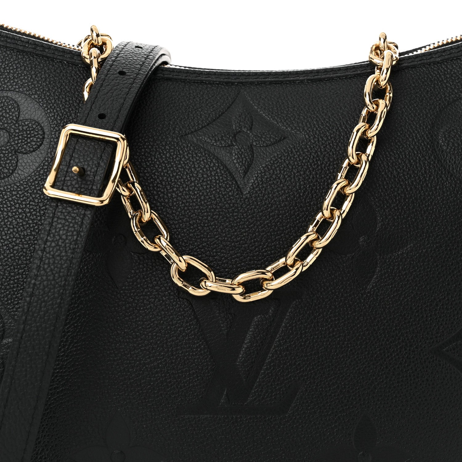 Louis Vuitton Empreinte Monogram Giant Loop Hobo Black 8 of 11