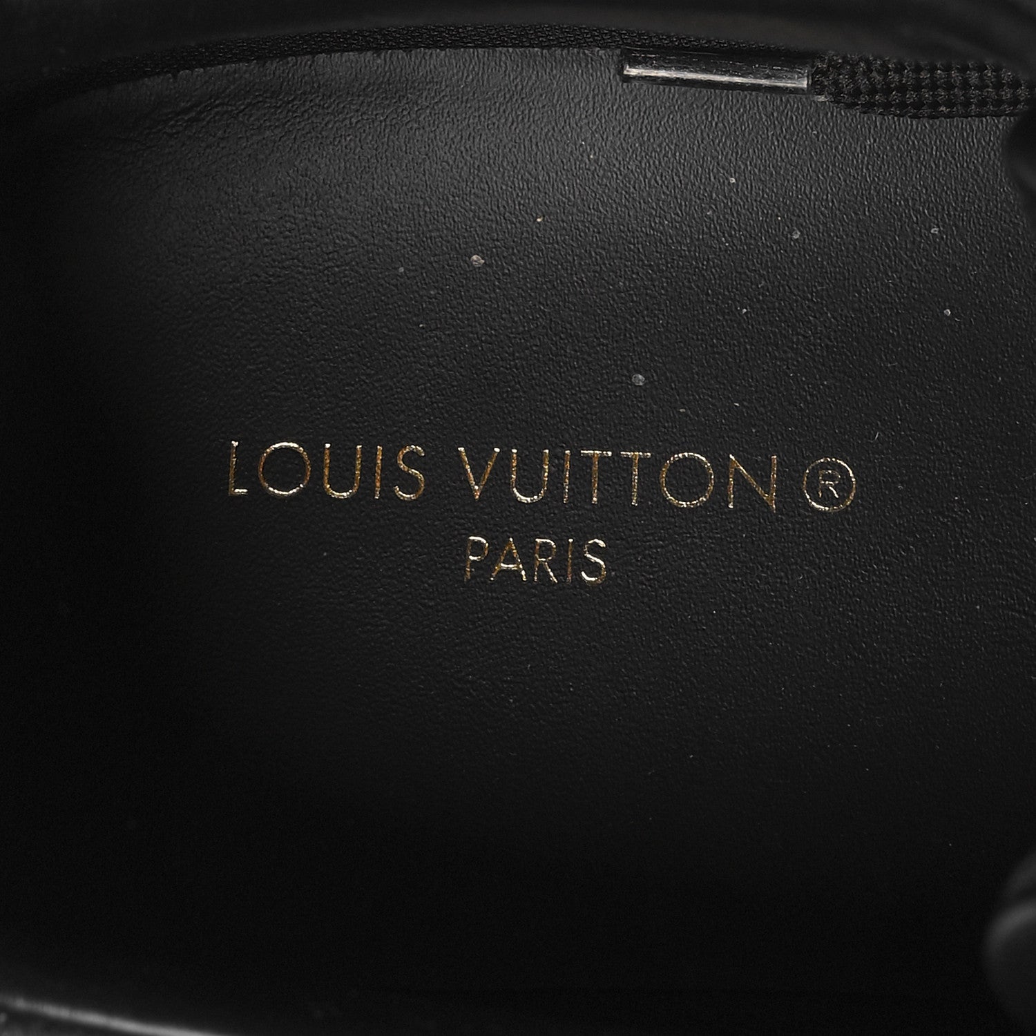 Louis Vuitton Grained Calfskin Embossed Monogram Mens Luxembourg Sneakers 9.5 Black 8 of 8