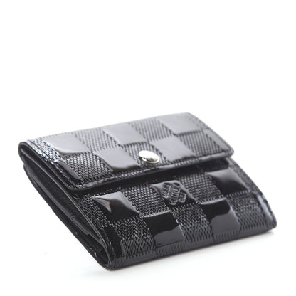 Louis Vuitton Damier Vernis Ludlow Wallet Black 3 of 5