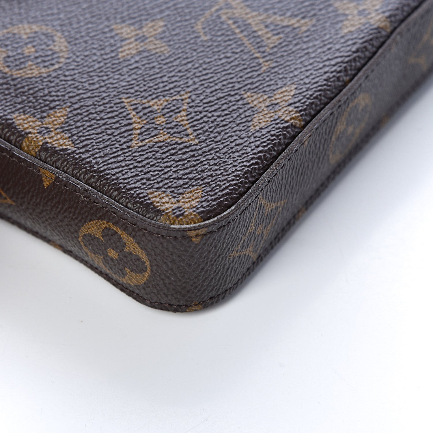 Louis Vuitton Monogram Pochette Felicie Chain Wallet Fuchsia 10 of 12