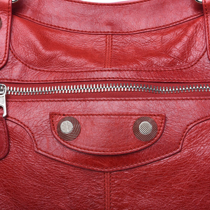 Balenciaga Agneau Giant 21 Silver Hardware RTT Rouge Vif 8 of 8