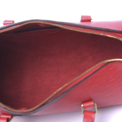 Louis Vuitton Epi Soufflot Castillan Red 5 of 11