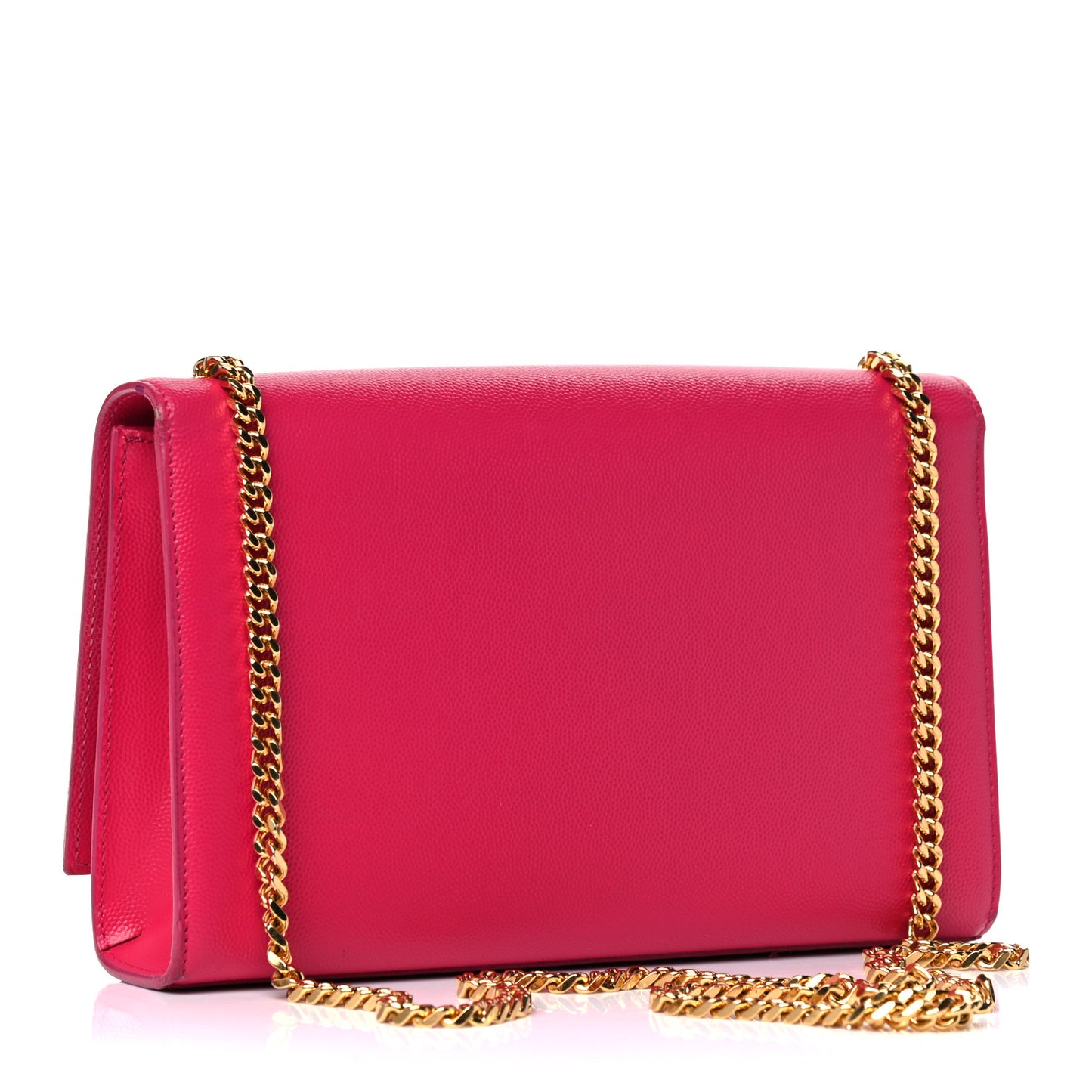 Grain De Poudre Medium Monogram Kate Satchel Lipstick Fuchsia