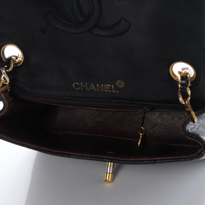 Chanel Lambskin Quilted Mini Square Flap Black 8 of 11