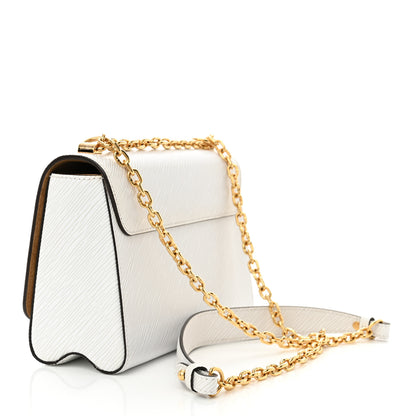 Louis Vuitton Epi Twist Shoulder Bag MM White 4 of 12