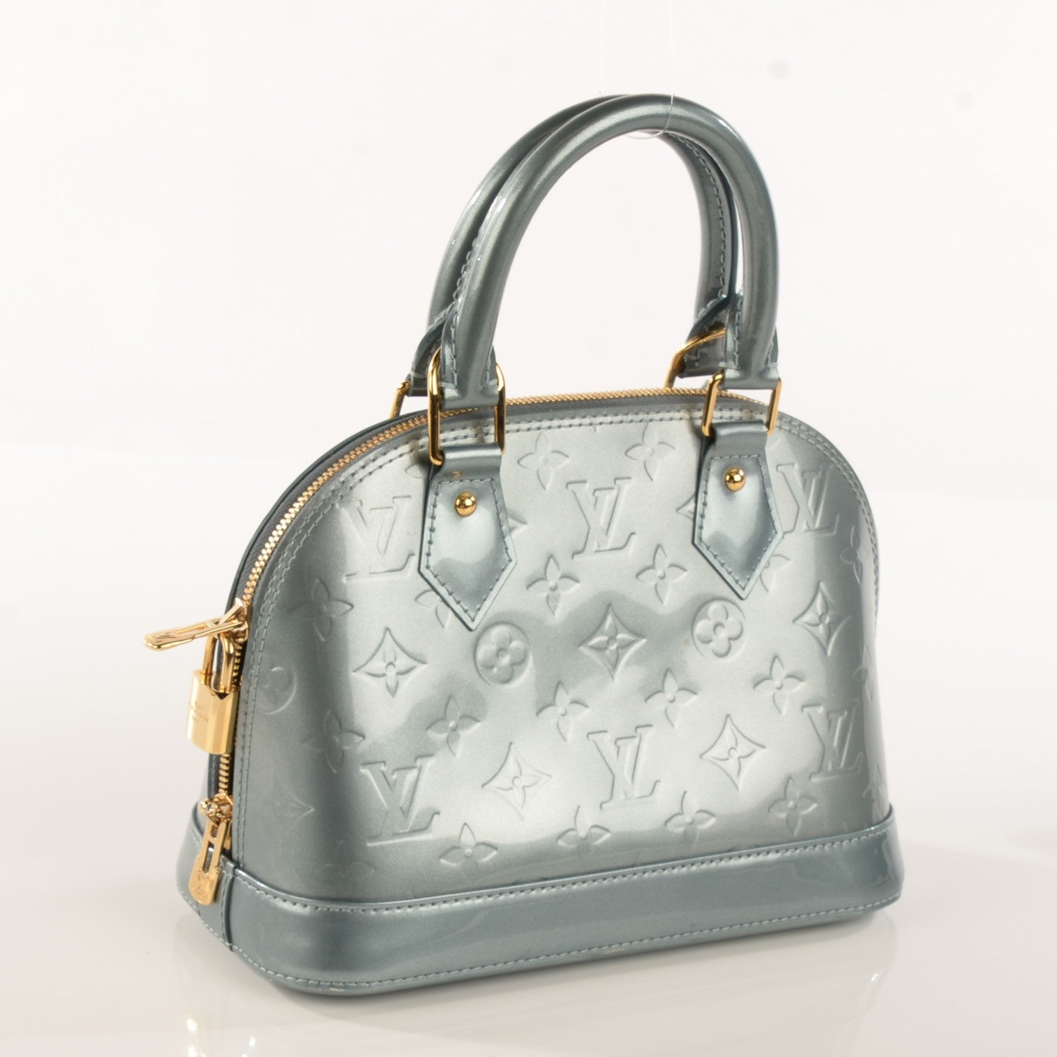 Louis Vuitton Vernis Alma BB Givre 3 of 7