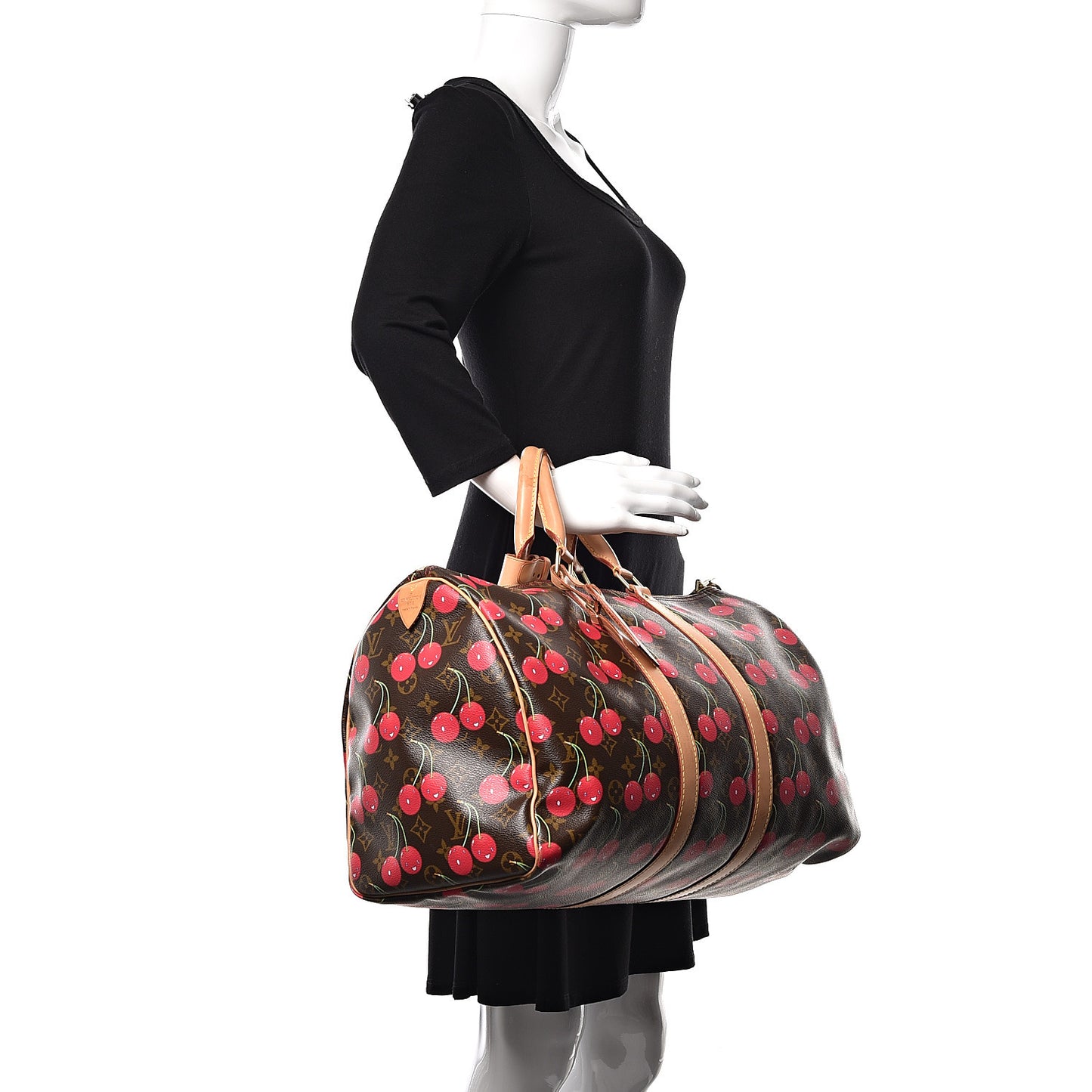 Monogram Cerises Keepall 45