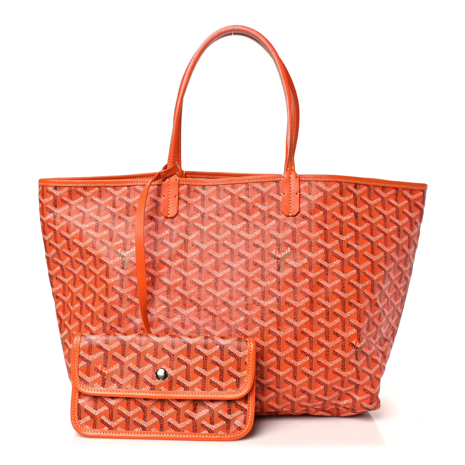 Goyard Goyardine Saint Louis PM Orange 1 of 12