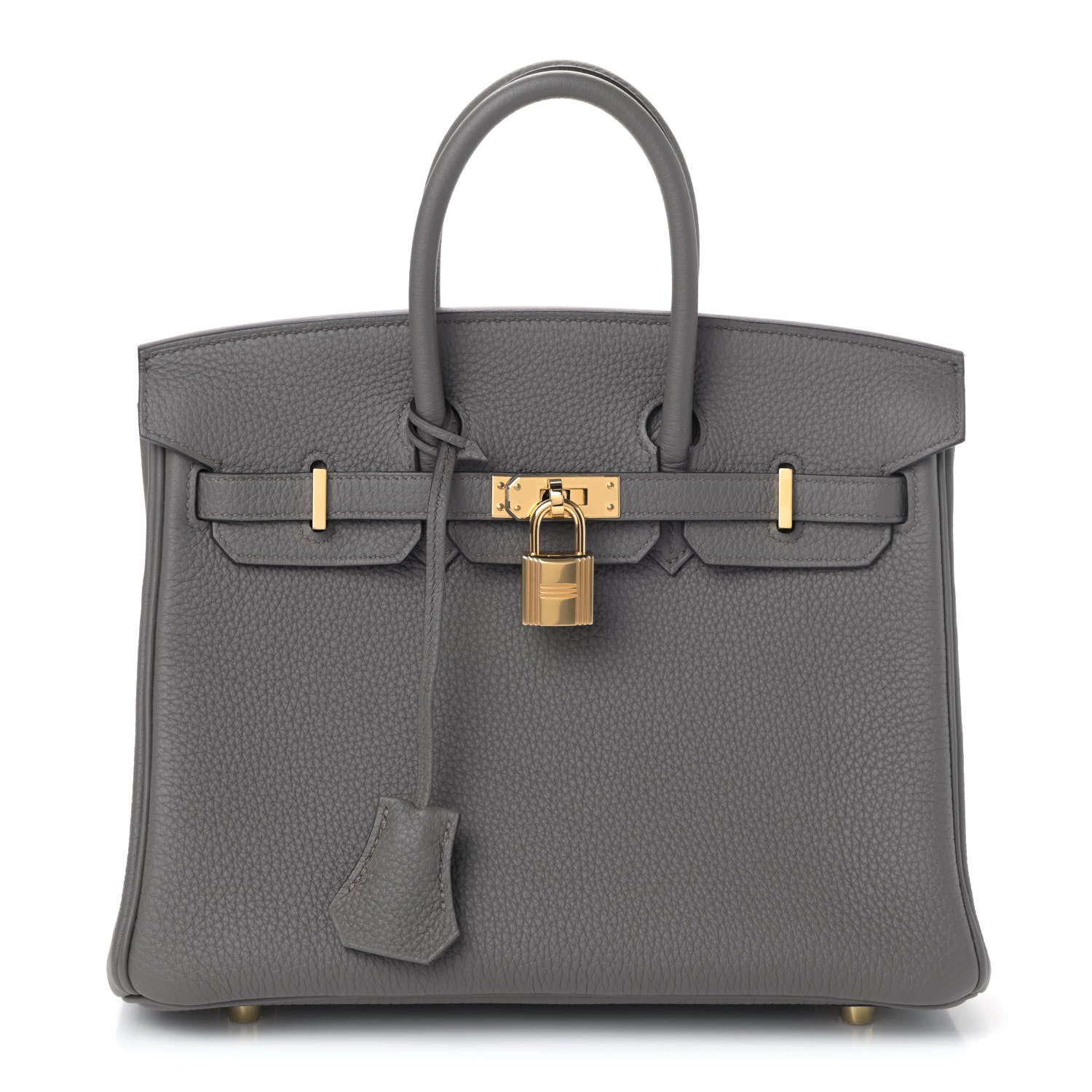 Hermes Togo Birkin 25 Etain 1 of 6