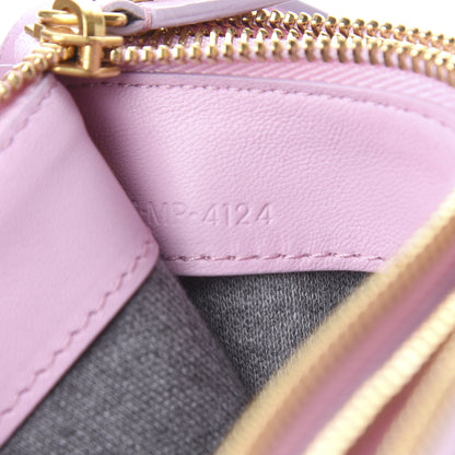 Celine Lambskin Small Trio Crossbody Bag Pink 10 of 14