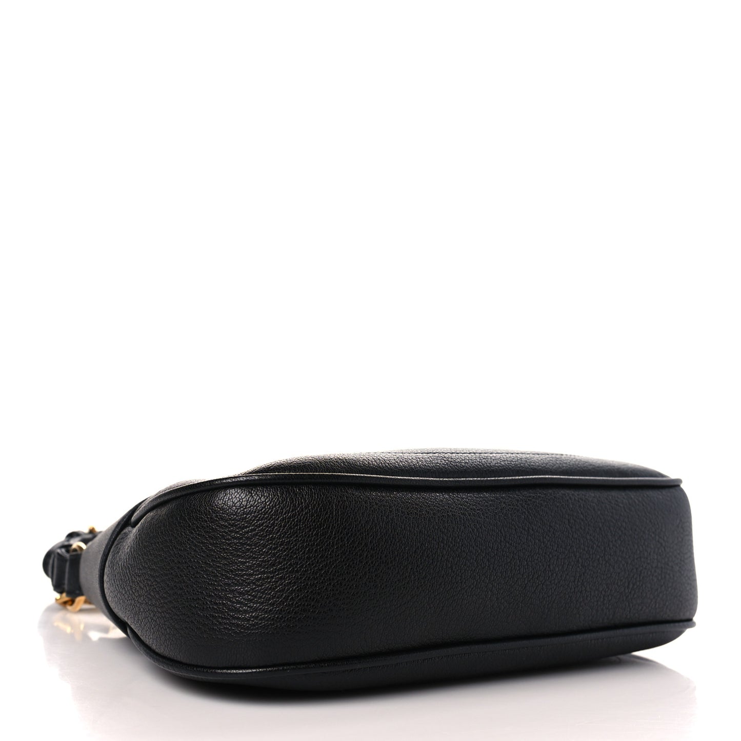 Goatskin Small Aphrodite Shoulder Bag Black
