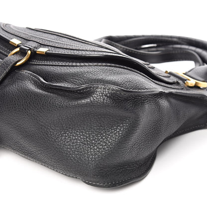 Chloe Calfskin Medium Marcie Satchel Black 16 of 17