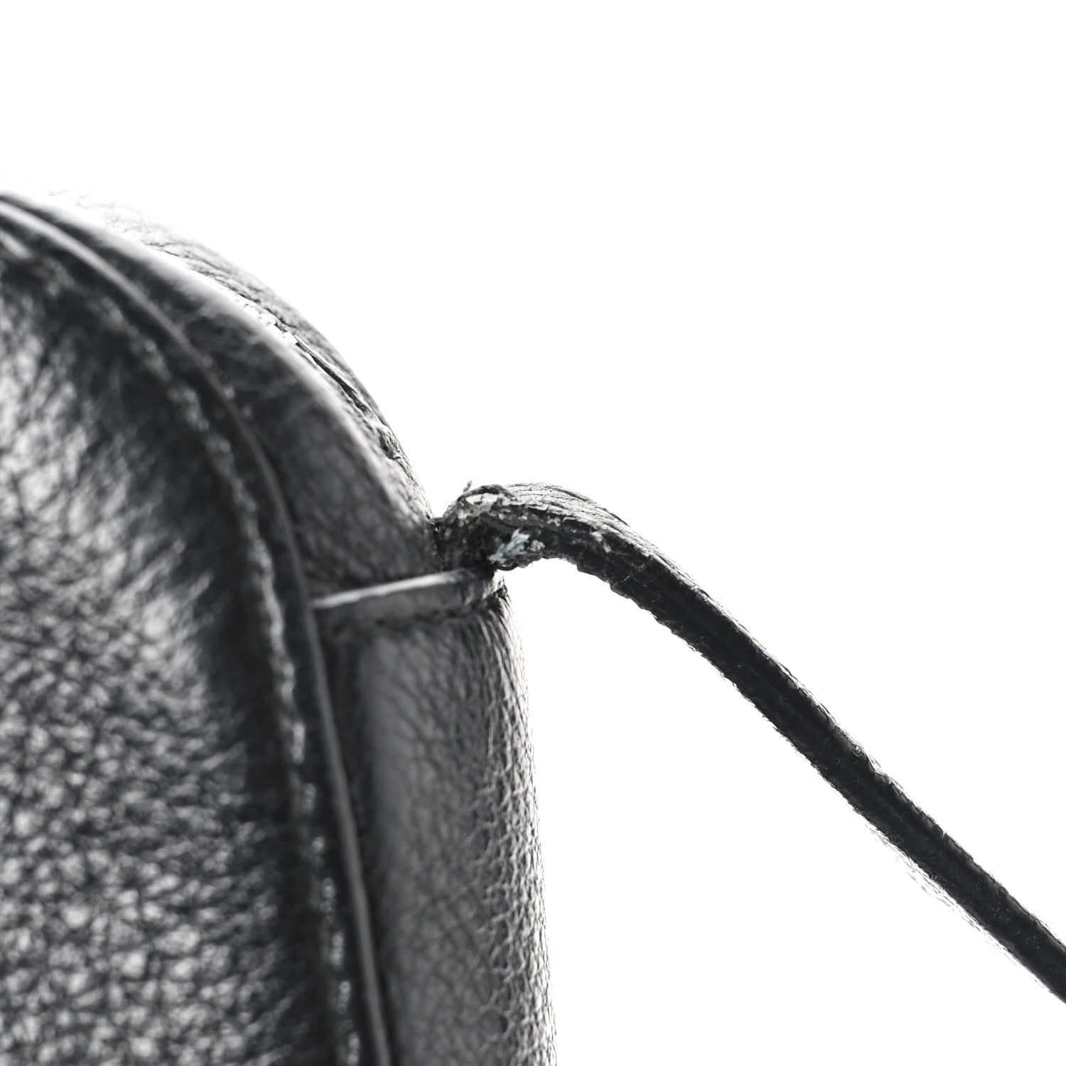 Balenciaga Calfskin Logo XS Everyday Camera Bag Black 10 of 10