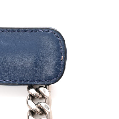 Prada Soft Calfskin Diagramme Crossbody Bag Bleuette 13 of 14