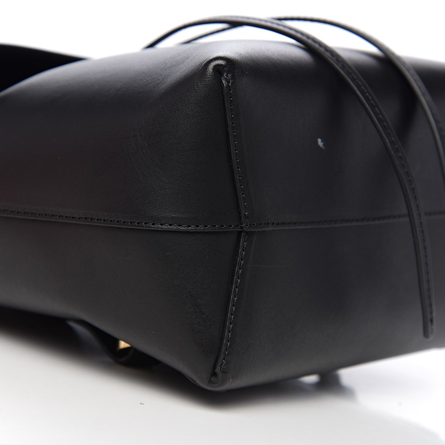 Calfskin Mini Backpack Bag Black
