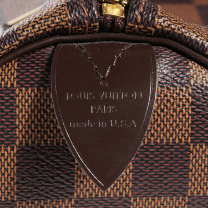 Louis Vuitton Damier Ebene Speedy 35 7 of 7