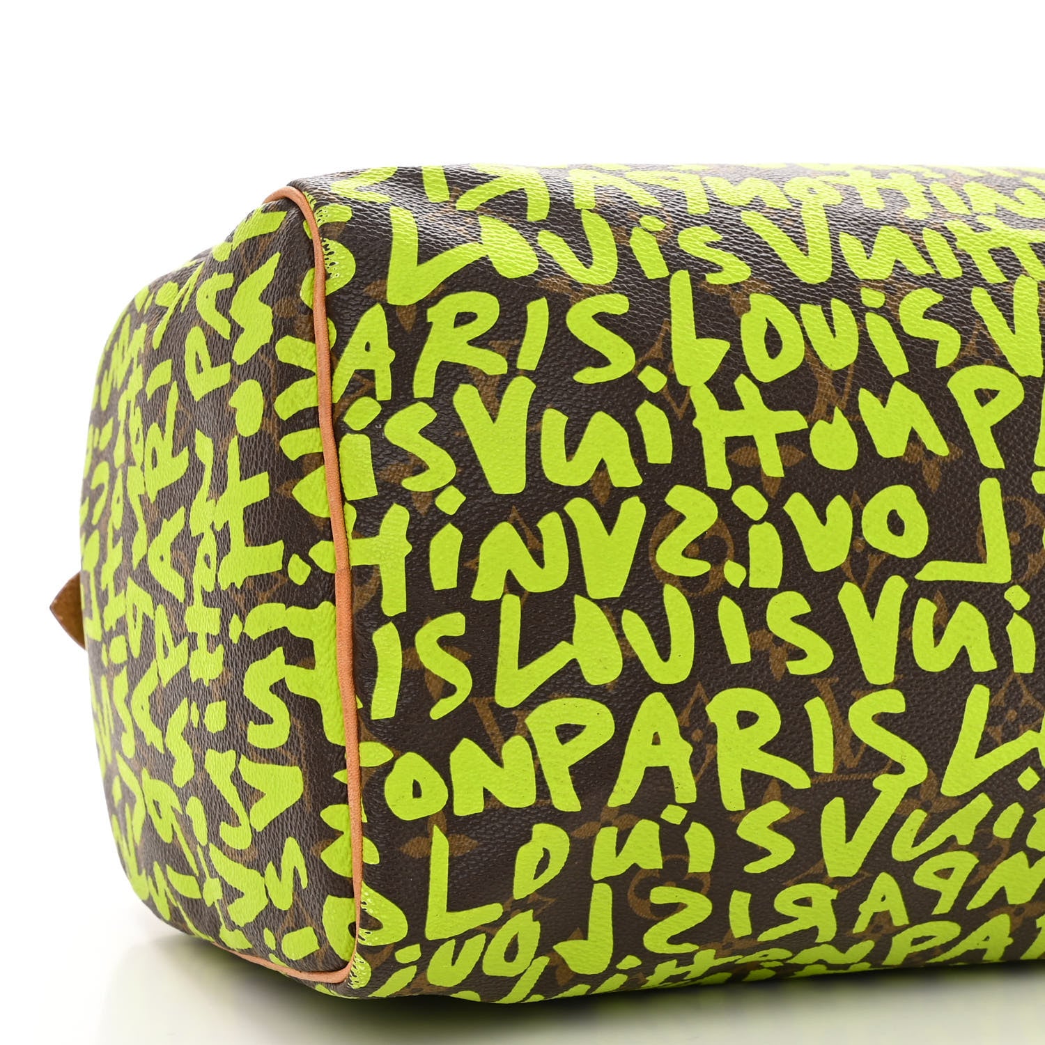 Louis Vuitton Monogram Graffiti Speedy 30 Green 9 of 16