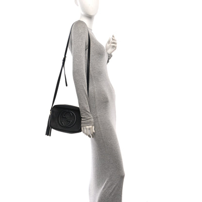 Gucci Pebbled Calfskin Small Soho Disco Bag Black 2 of 11