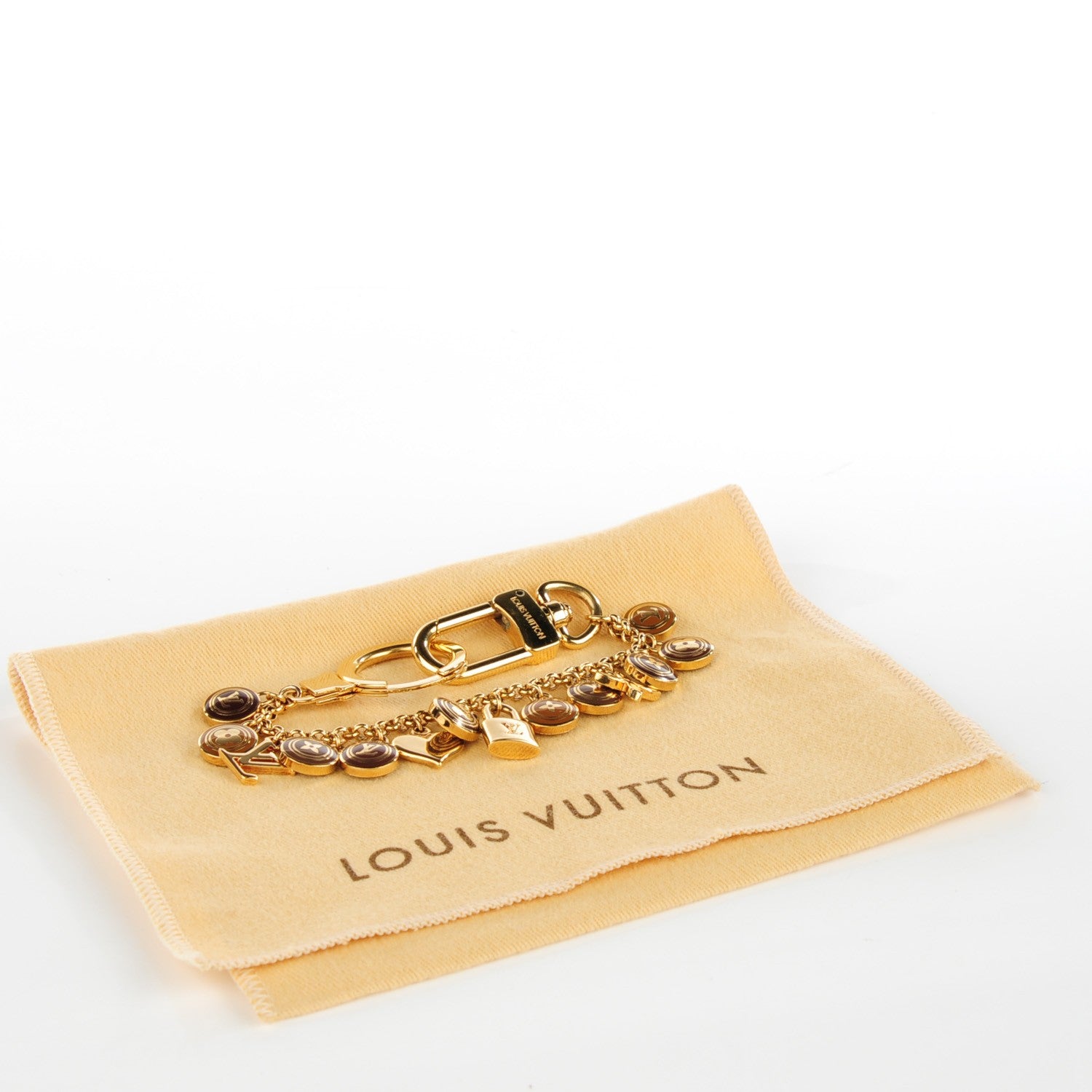 Louis Vuitton Pastilles Bag Charm Brown 7 of 7