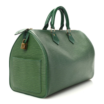 Louis Vuitton Epi Speedy 35 Borneo 3 of 11