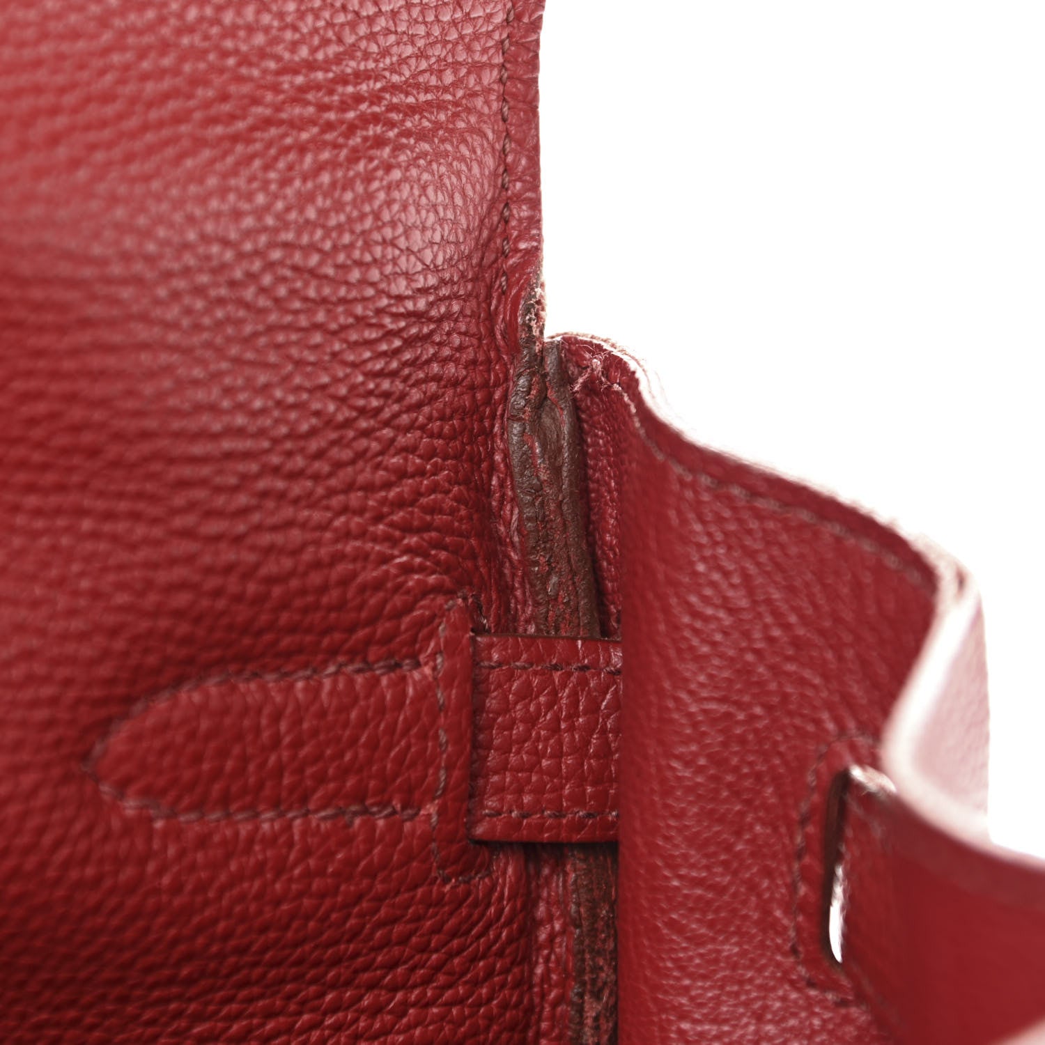 Hermes Togo Kelly Retourne 35 Rouge Garance 20 of 23