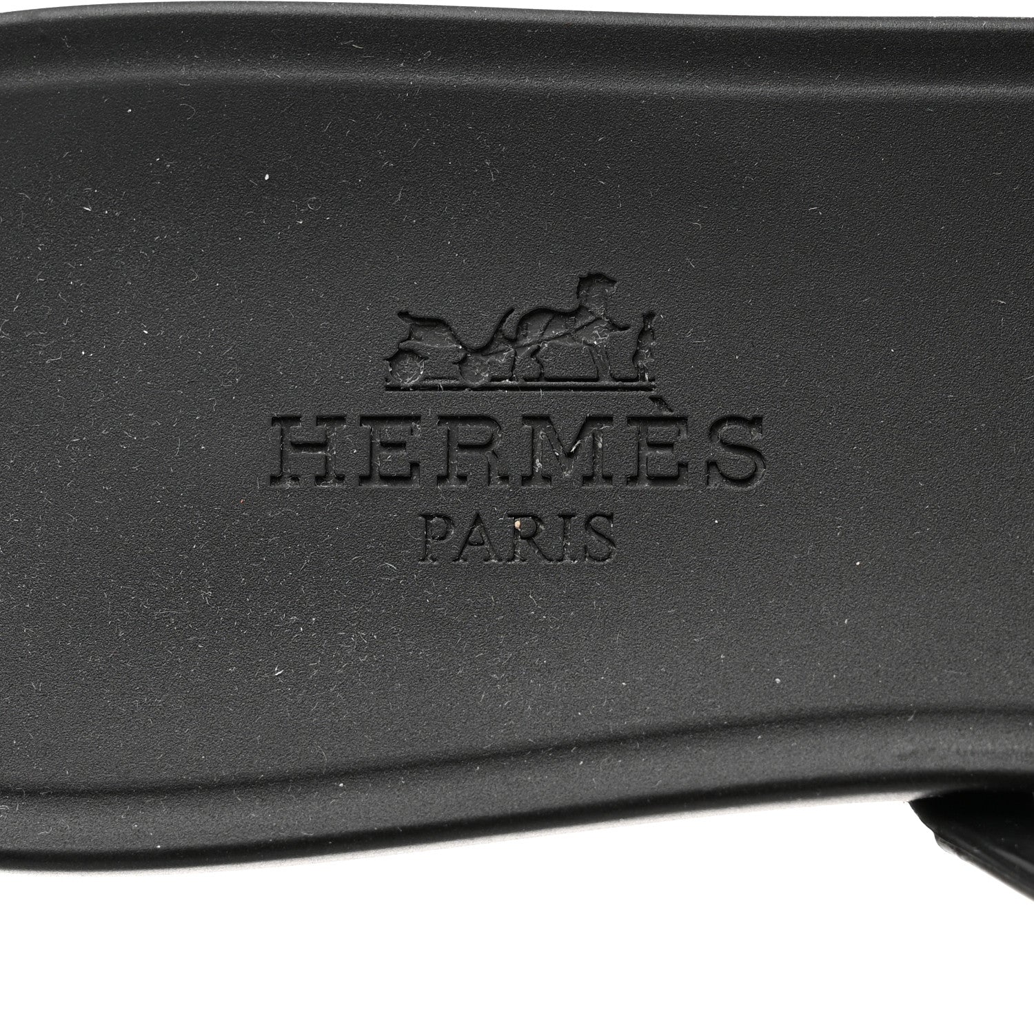Hermes Rubber Chaine d'Ancre Rivage Sandals 35 Black 7 of 9