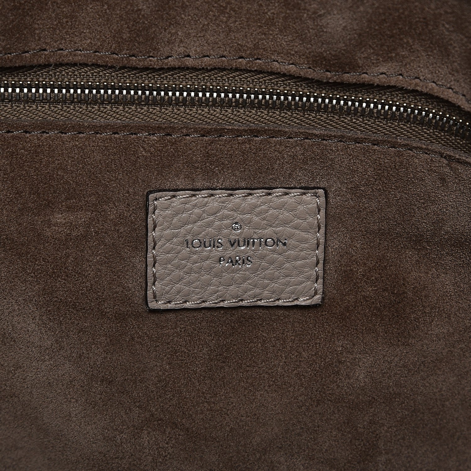 Louis Vuitton Veau Cachemire Soft Lockit MM Galet 11 of 15
