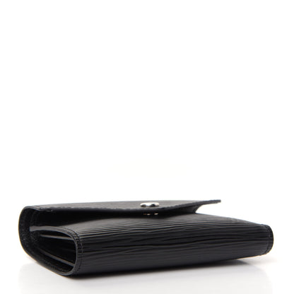 Louis Vuitton Epi Victorine Wallet Black 4 of 7