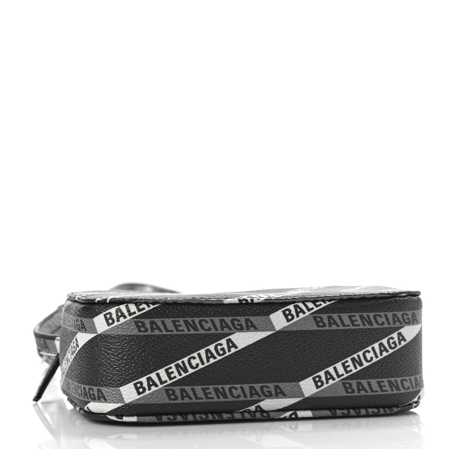 Balenciaga Coated Canvas Losange Monogram XS Camera Bag Black Grey 4 of 8