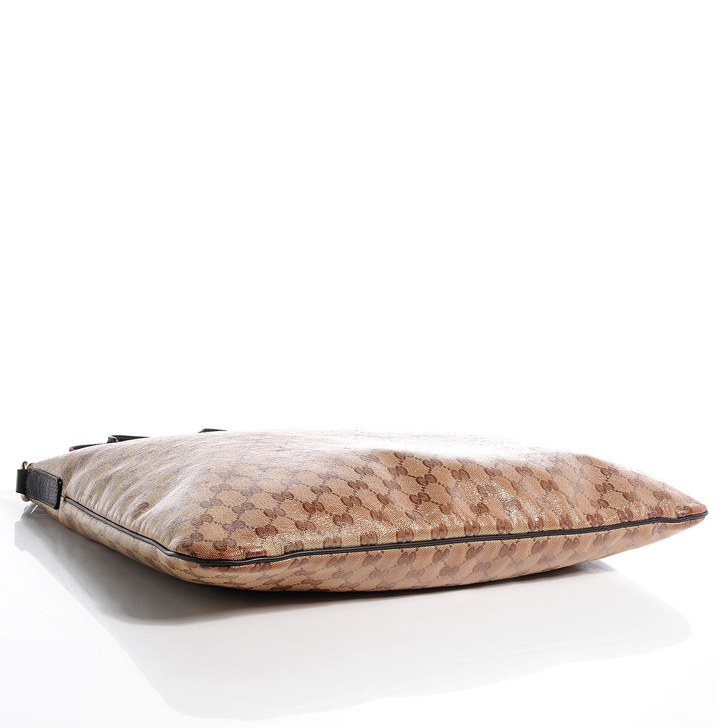 Gucci Crystal Monogram Messenger Bag Brown 4 of 7