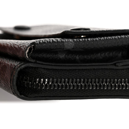 Louis Vuitton Reverse Monogram Eclipse Organizer Zippy Compact Wallet 9 of 10