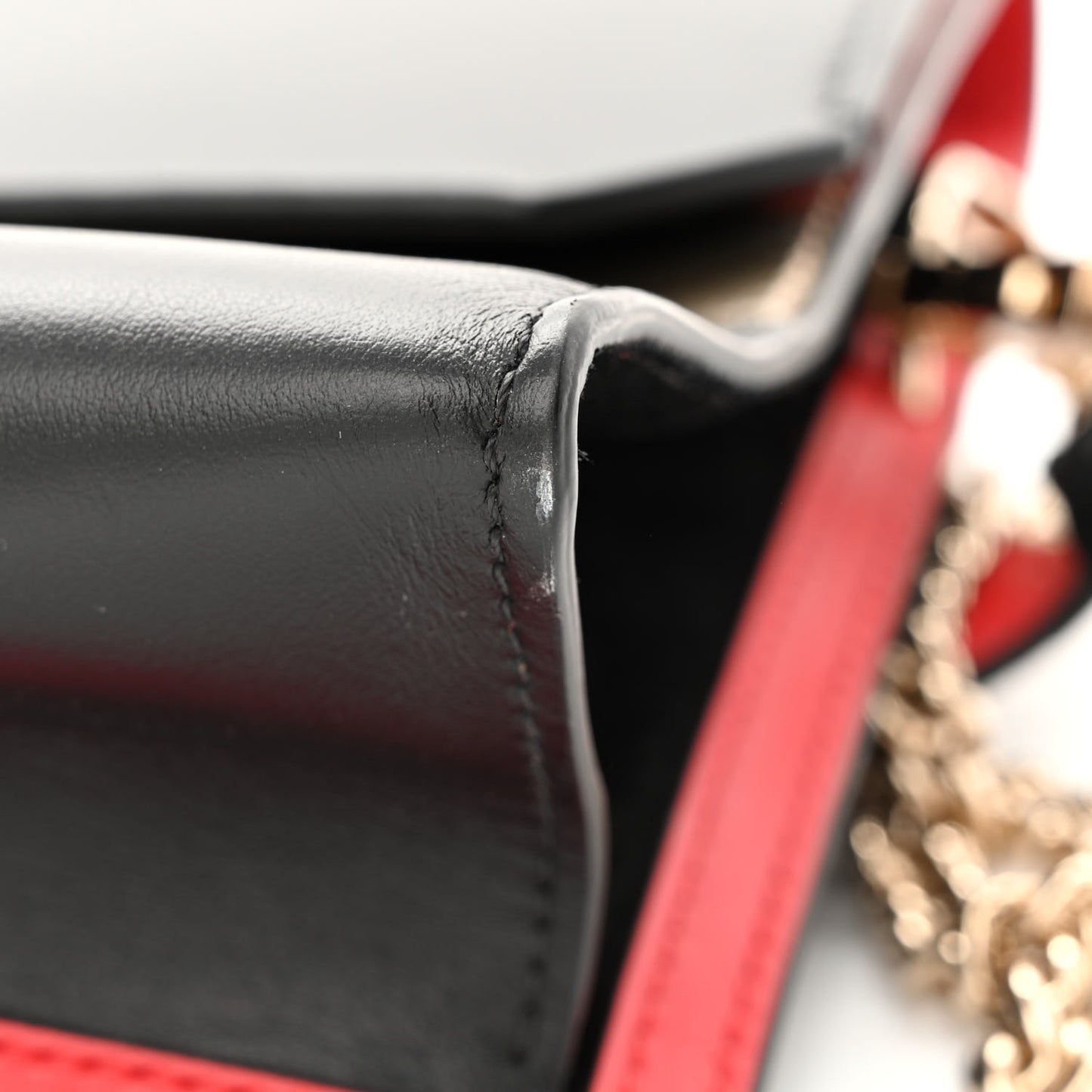Calfskin Loubiblues Paris Clutch Bag Black Multi