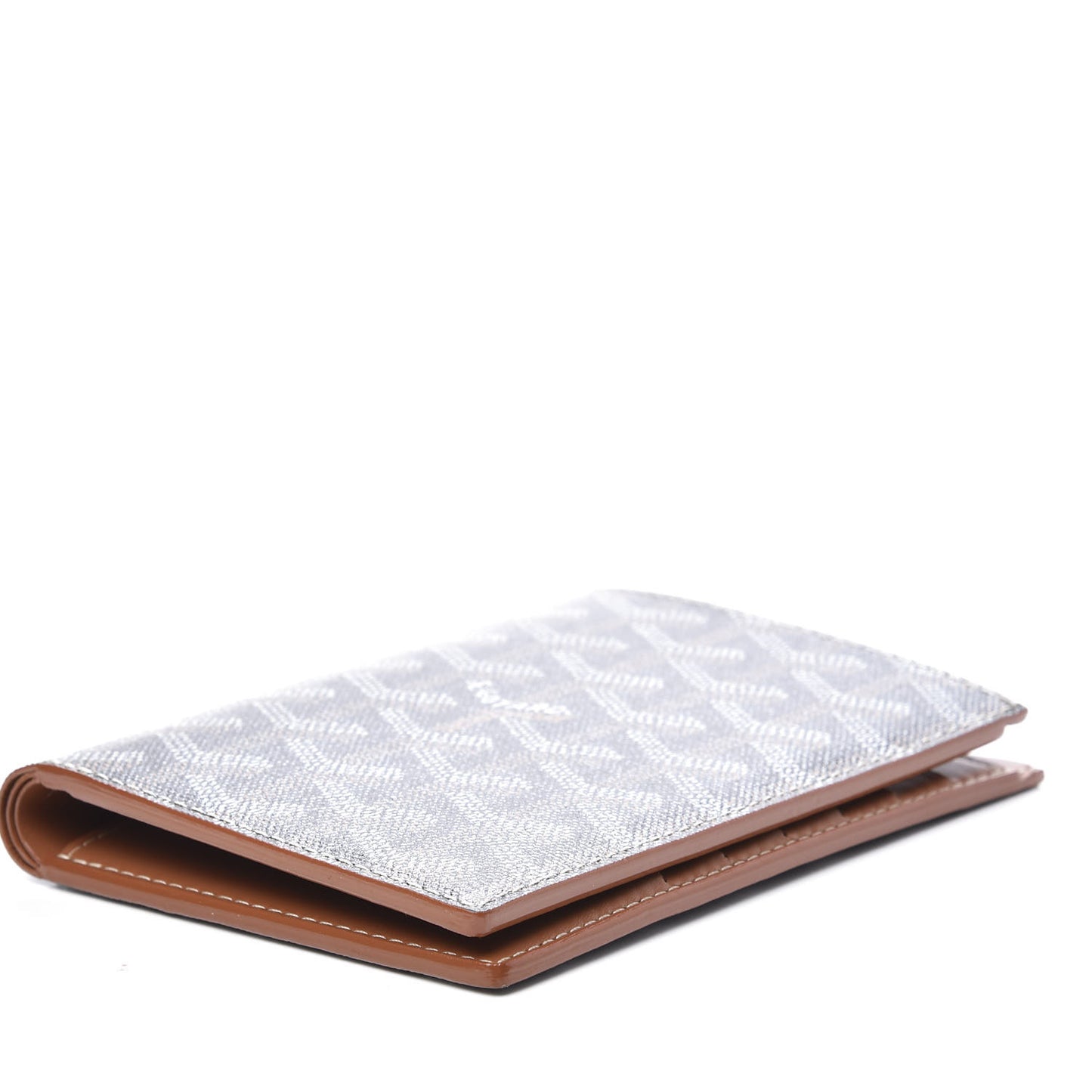 Goyardine Grenelle Passport Wallet Black Gold