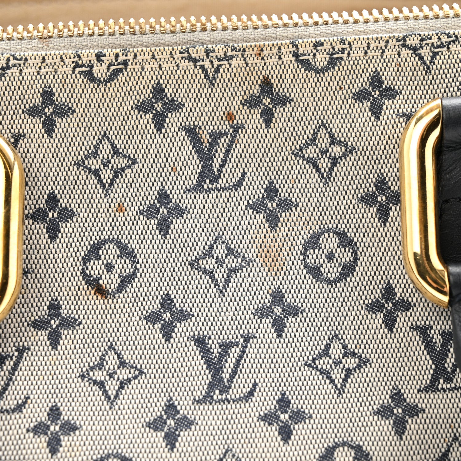 Louis Vuitton Mini Monogram Alma Long Blue 15 of 16
