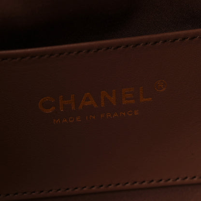 Chanel Caviar Quilted Small Chanel 25 Handbag Brown 6 of 10