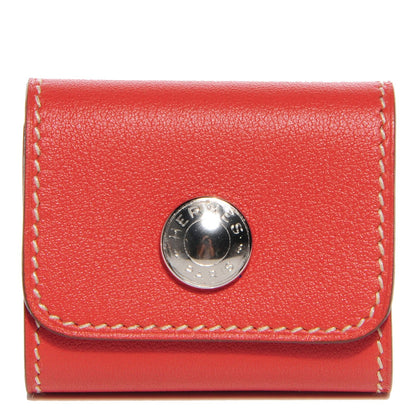 Hermes Swift Post It Notepad Holder PM w Refill Sanguine 1 of 7