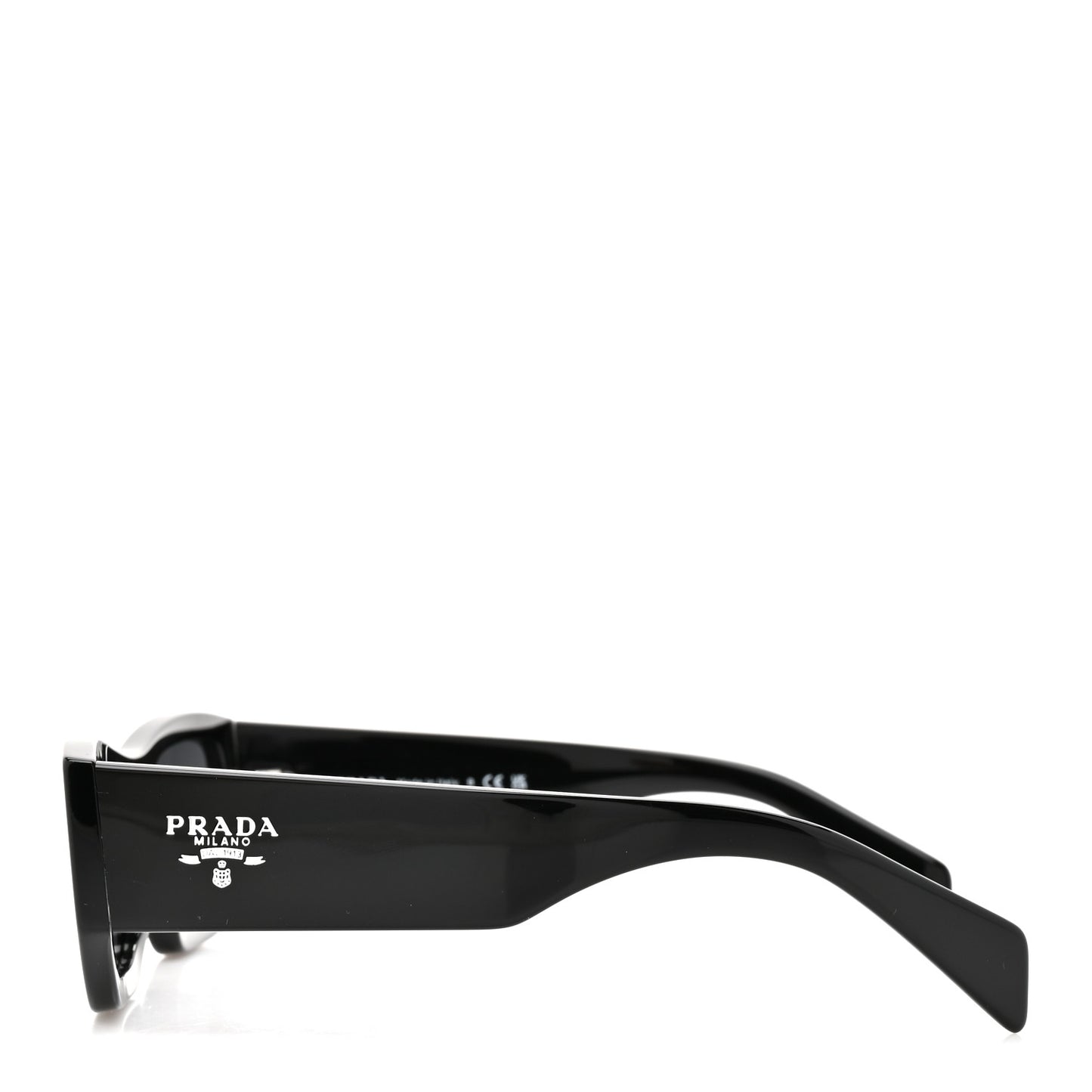 Acetate Pillow Sunglasses SPR A01 Black