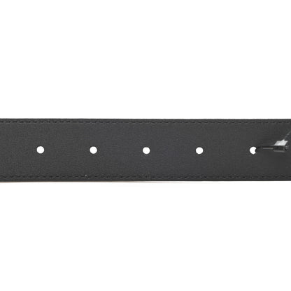 Gucci Calfskin Double G 30mm Belt 80 32 Black 4 of 5
