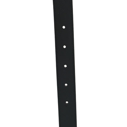 Gucci Calfskin Icaro G Cube 25mm Belt 80 32 Black 5 of 7