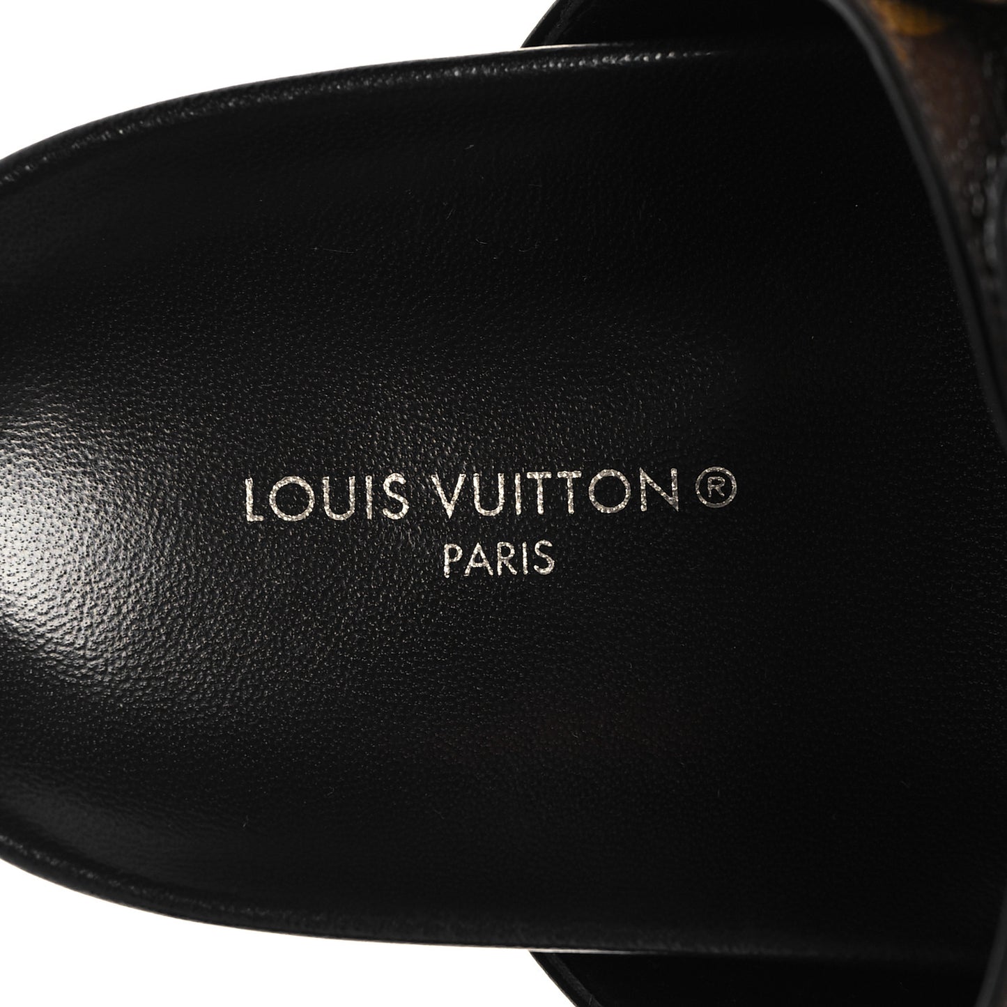 Monogram Bom Dia Mule Sandals 39 Black