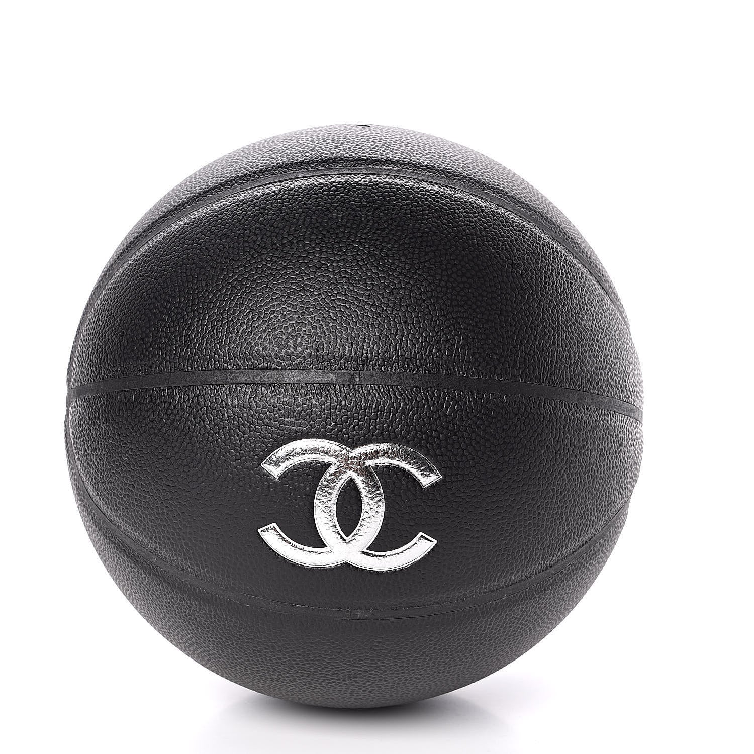 Chanel Lambskin Chain Net and Basketball Black 4 of 8