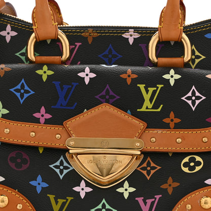 Louis Vuitton Monogram Multicolor Rita Black 8 of 10