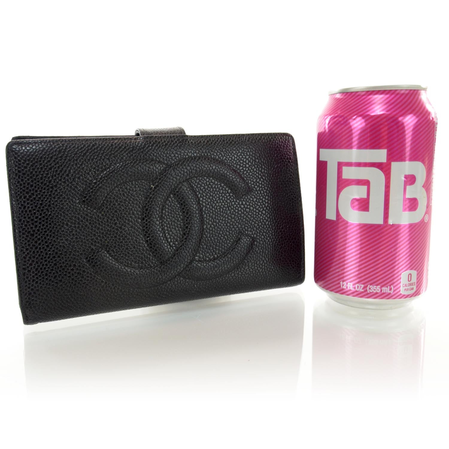Chanel Caviar CC Wallet Black 2 of 10