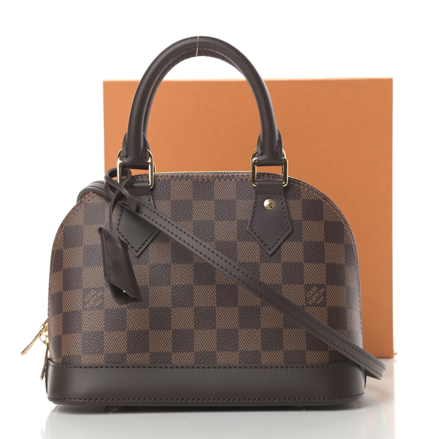 Louis Vuitton Damier Ebene Alma BB 11 of 11