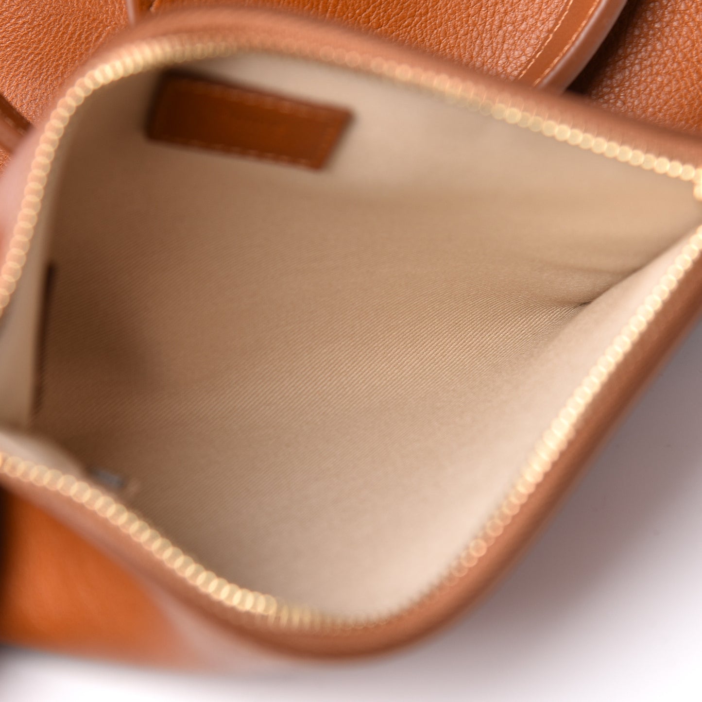Smooth Calfskin Medium Vick Tote Caramel
