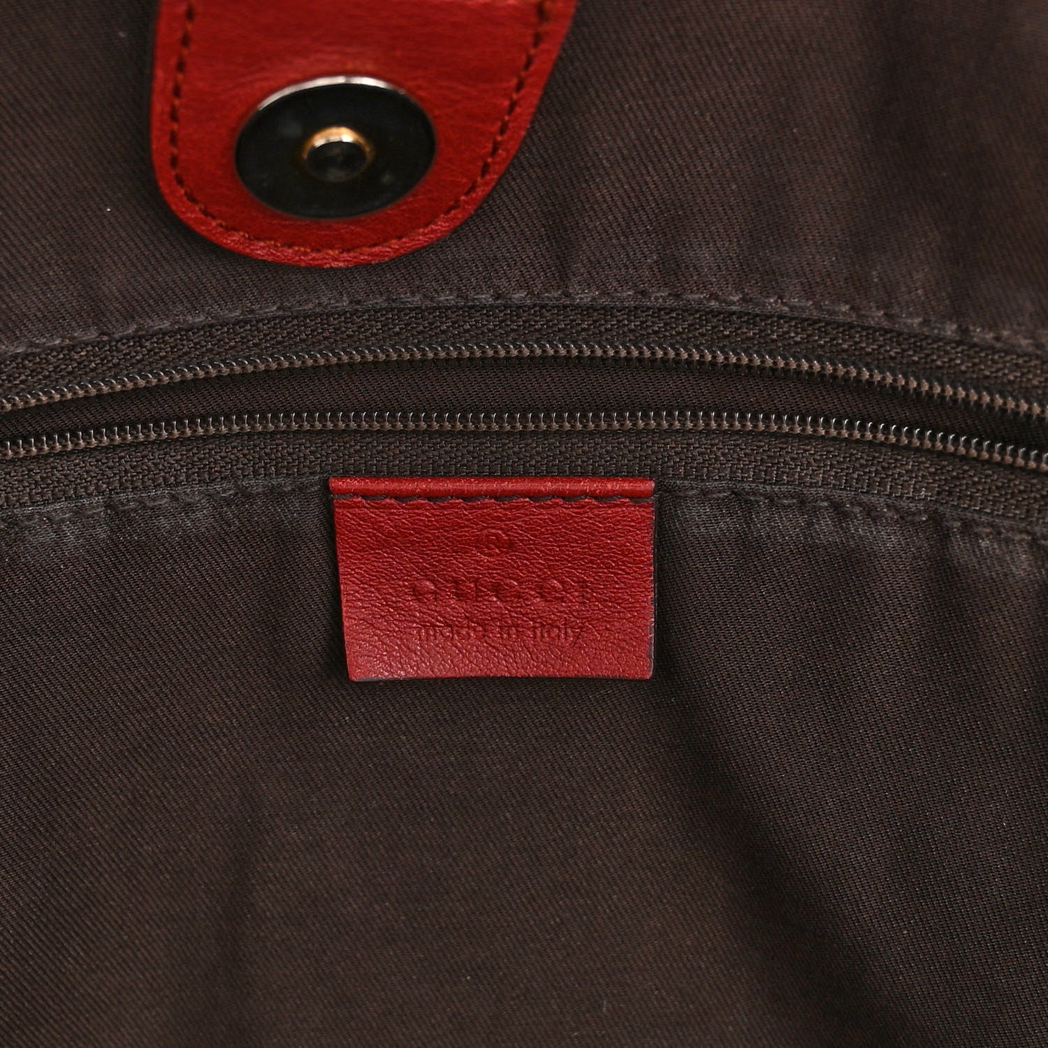 Gucci Monogram Large Sukey Tote Dark Red 6 of 12