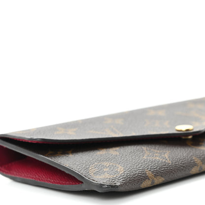 Louis Vuitton Monogram Jeanne Wallet Fuchsia 9 of 11