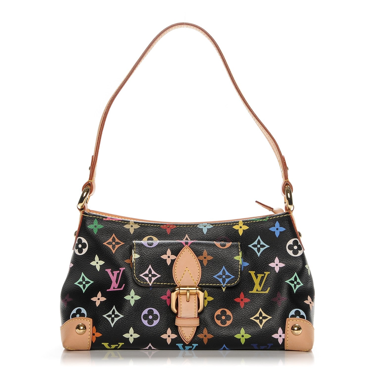 Louis Vuitton Monogram Multicolor Eliza Black 1 of 8