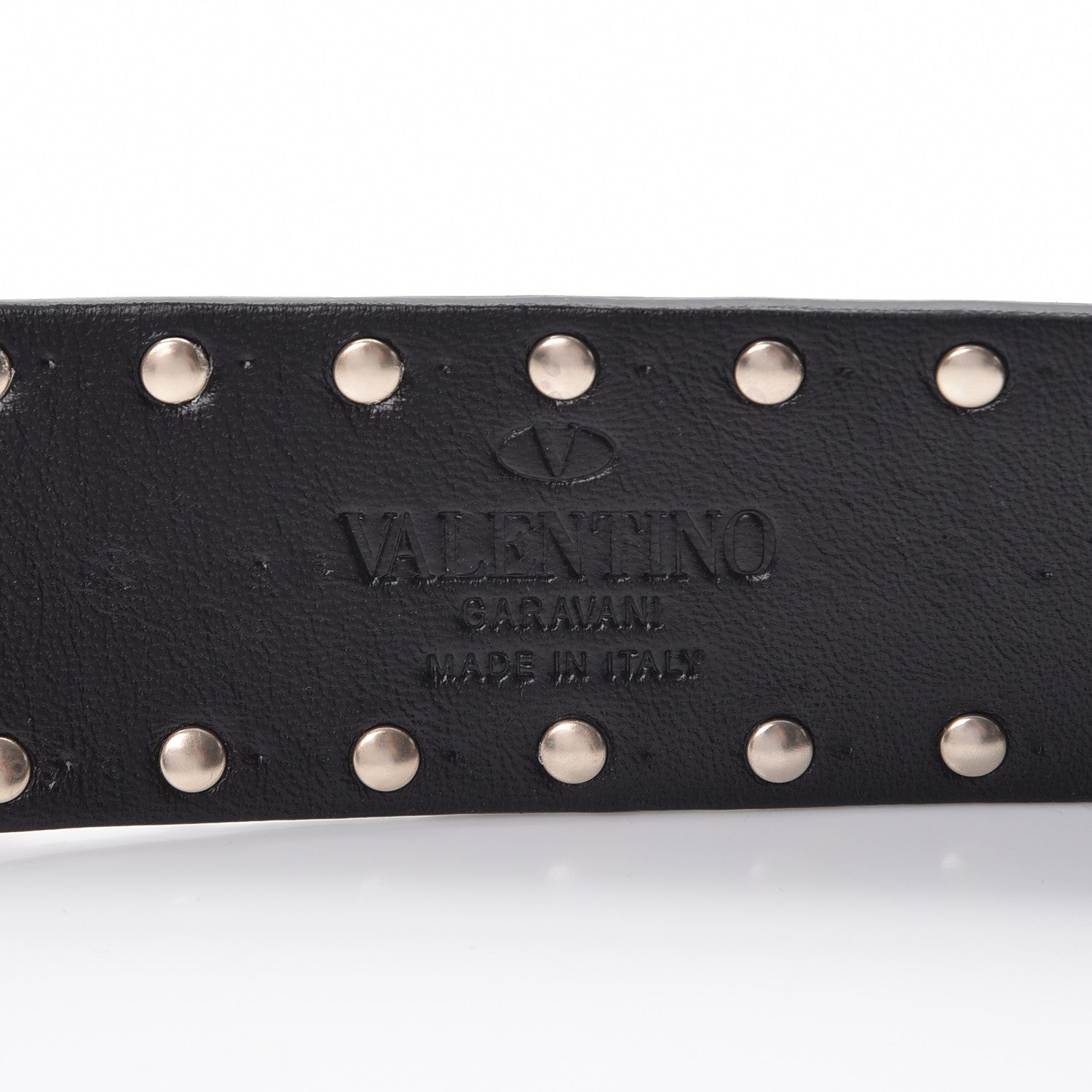 Valentino Garavani Lambskin Rockstud Spike Shoulder Strap Black 5 of 6