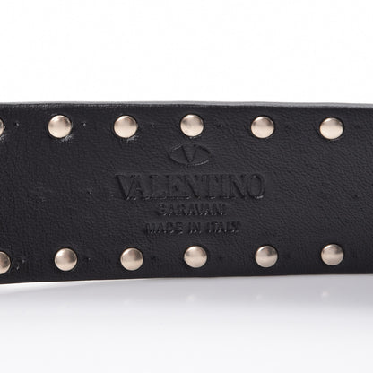 Valentino Garavani Lambskin Rockstud Spike Shoulder Strap Black 5 of 6